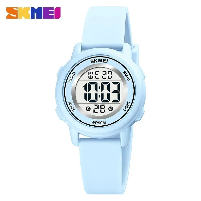 SKMEI 1721 étanche alarme enfant montres montre enfant garçons filles Sport enfants montre coloré Led enfants montres numériques