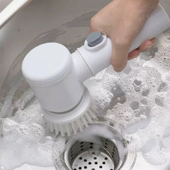 Brosse à livres électrique multifonctionnelle pour la cuisine, épurateur sans fil pour la vaisselle, les casseroles et les casseroles