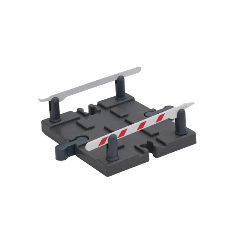 Jouets pour tout-petits, Train en bois, accessoires de voie ferrée, Barricade, scène de piste de plate-forme, jouets Puzzle pour garçons et filles
