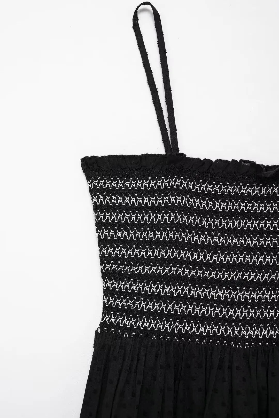 Robes pour femmes printemps et automne broderie florale col carré ample Style ethnique sans manches Robe plissée