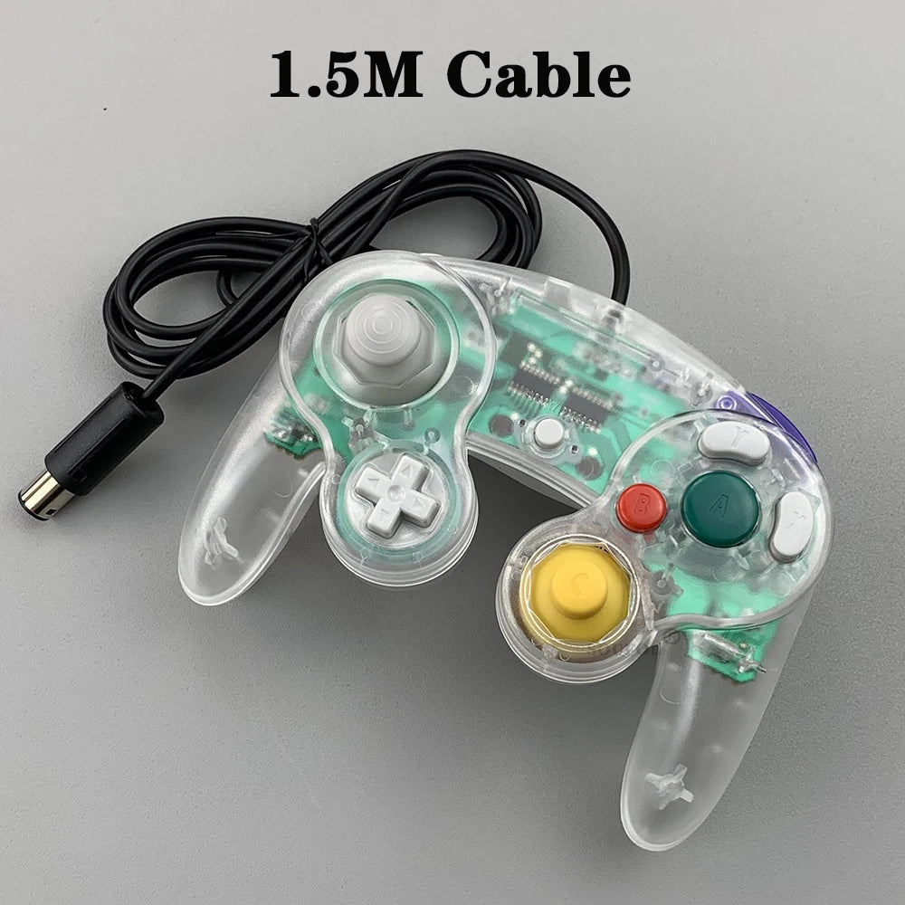 Joystick portatif filaire pour contrôleur NGC, pour nintendo pour manettes Gamecube, accessoires de jeu, livraison directe