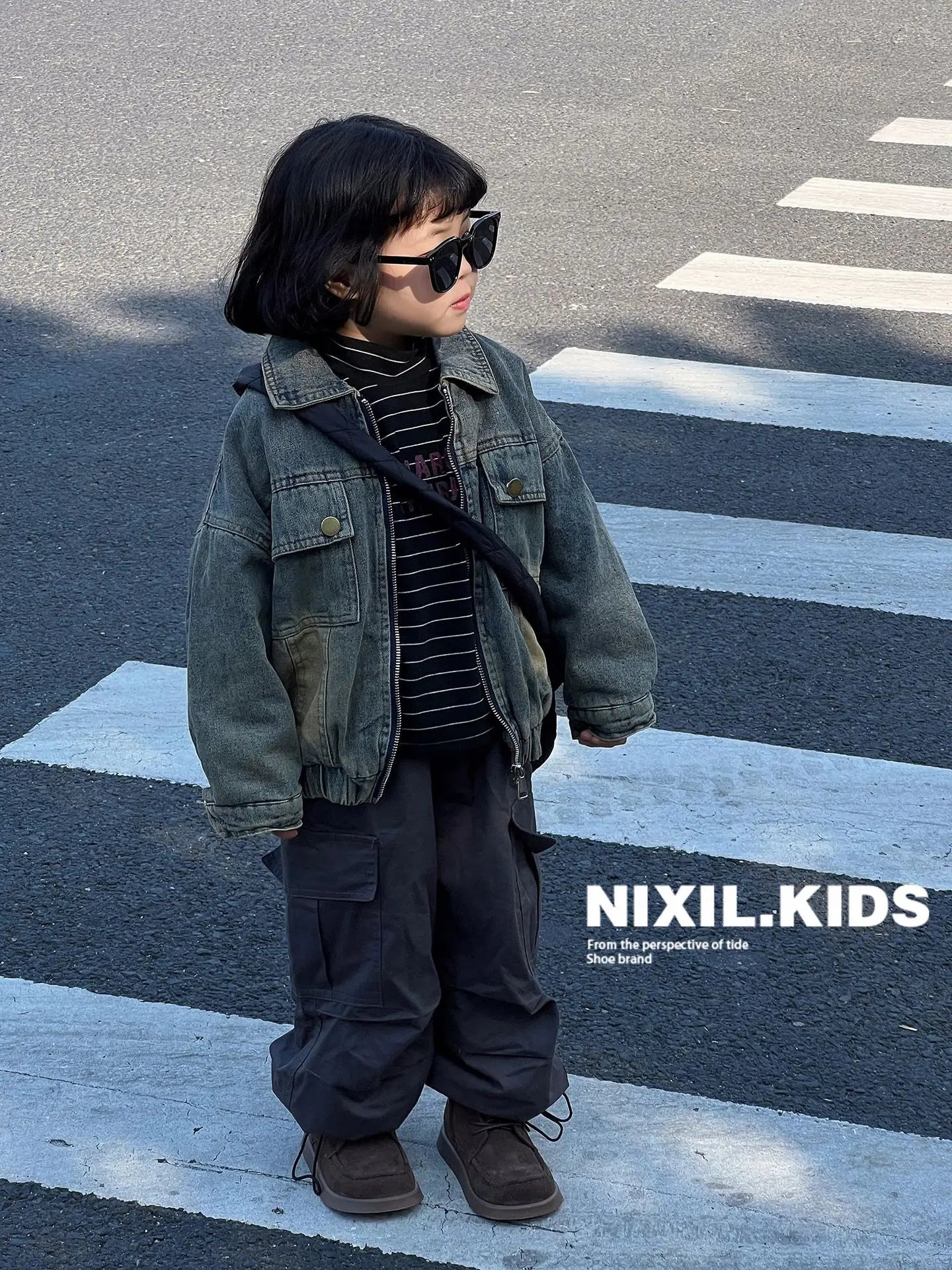 Bottes de neige en cuir véritable pour enfants, peluche, daim, semelle souple, rinçage, extérieur, chaud, garçons, filles, taille 22-33, hiver