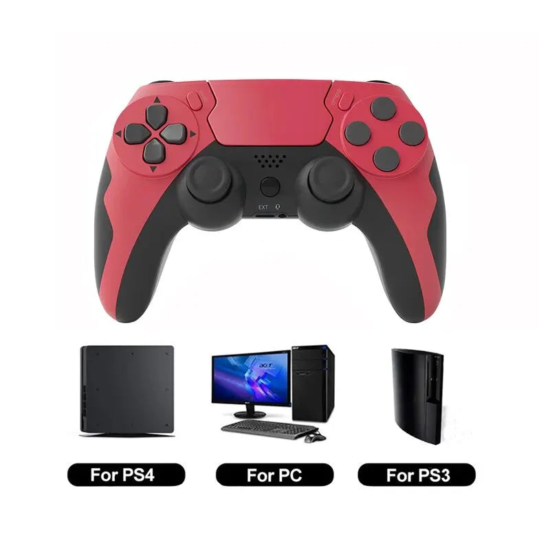 GAMINAlbanP48-Manette de jeu sans fil avec gyroscope à six axes, manette de jeu pour PS4, console PS3, gagne 7, 8, 10 touristes, vibration PC Joystick