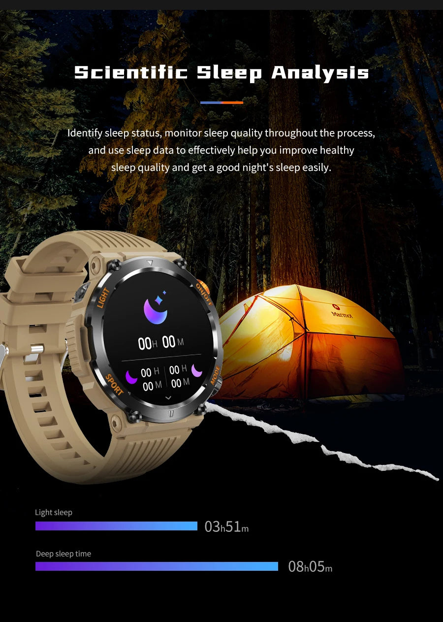 Montre connectée de sport pour hommes, écran tactile HD 2023x360, étanche, surveillance de la santé, appel Bluetooth, nouvelle collection 360