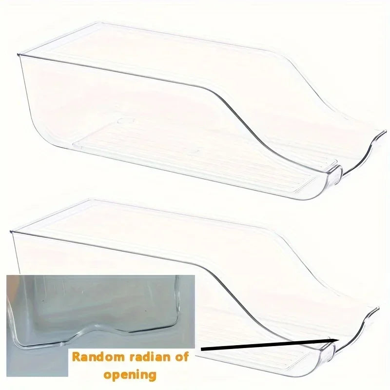 Boîte de rangement pour réfrigérateur, organisateur de réfrigérateur, boîtes de rangement de cuisine, canettes de Soda, panier, conteneurs de rangement, organisateur de garde-manger