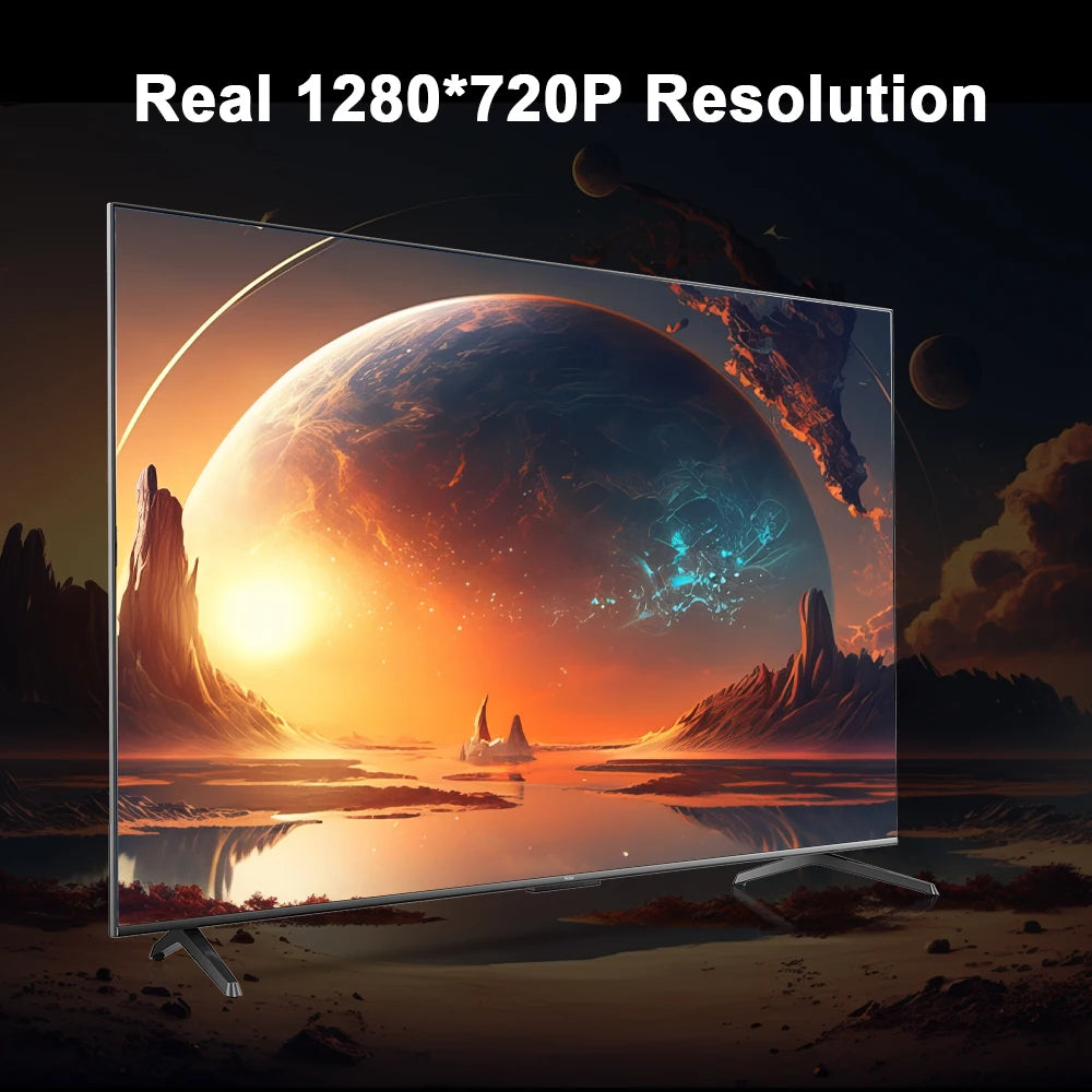 Transpeed-Projecteur portable AllwinnerH713, Android 11, WiFi 6, 260ANSI, 1280x720P, 4K, 180 °, BTpig flexible, Home Cinema, Extérieur, Provaincu