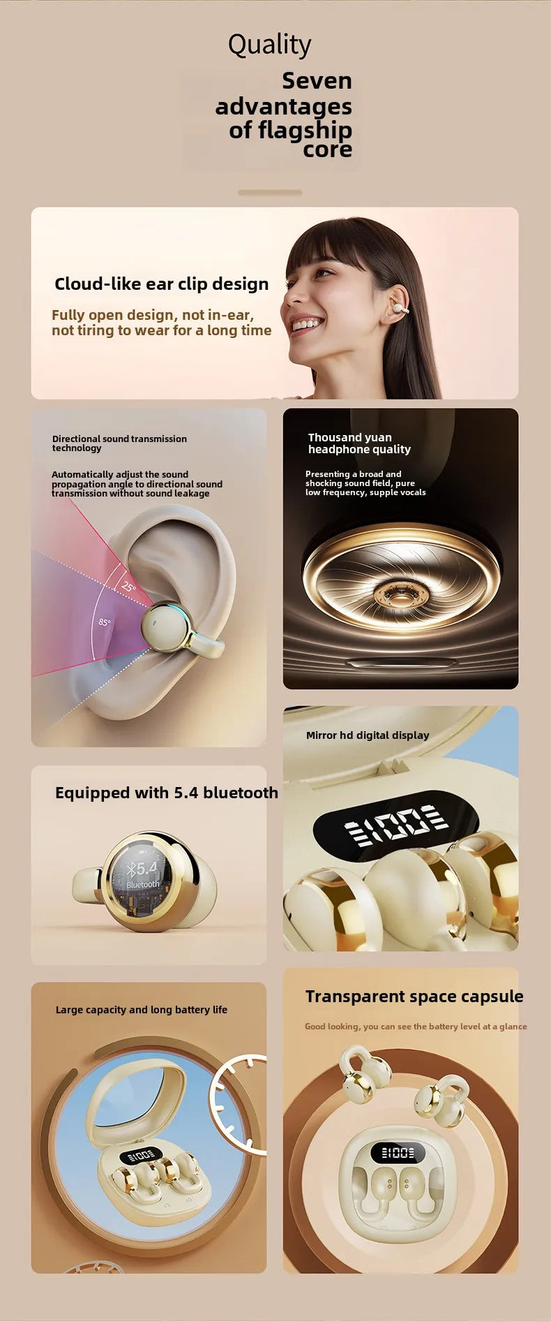 X31 tws casque Bluetooth sans fil casque Bluetooth écouteurs de puissance affichage numérique son stéréo écouteurs pour tous les smartphones