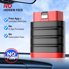 THINKCAR THINKDIAG MINI Auto OBD2 Bluetooth Scanner Full System Diagnostic Tool for All Cars - Free Lifetime Car Diagnostic Scan Tool