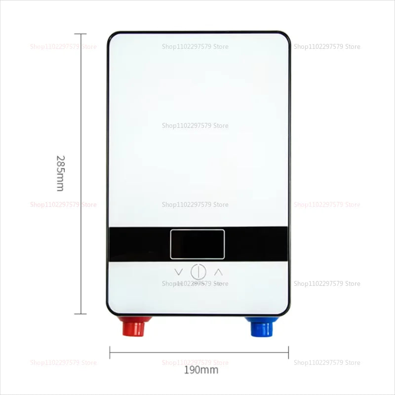 Chauffe-eau électrique instantané Portable petit chauffage rapide adapté pour salle de bain cuisine douche eau chaude rapide lorsqu'il est nécessaire