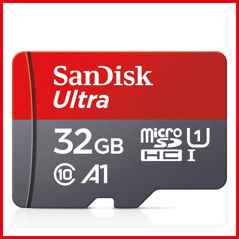 SanDisk Ultra 32GB 64GB 256GB Micro SD Card 1TB Memory Card C 10 512GB Original 128GB Flash Card Trans for Smartphone Desktop Nintend
