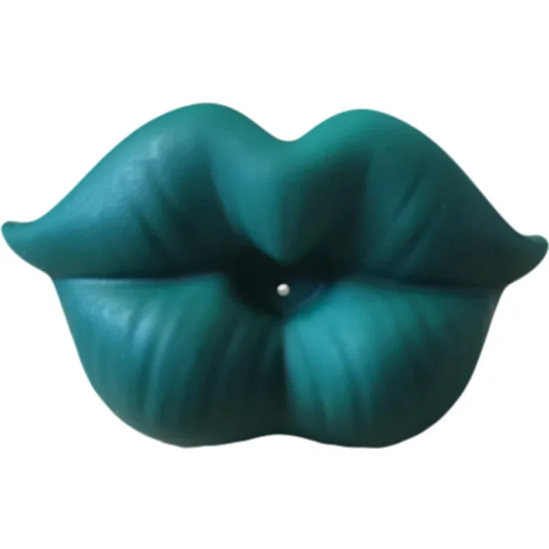 Attache-sucette bébé rouge baiser lèvres factices sucettes drôle Silicone bébé mamelons anneau de dentition sucettes sucette enfants alimentation personnalisé