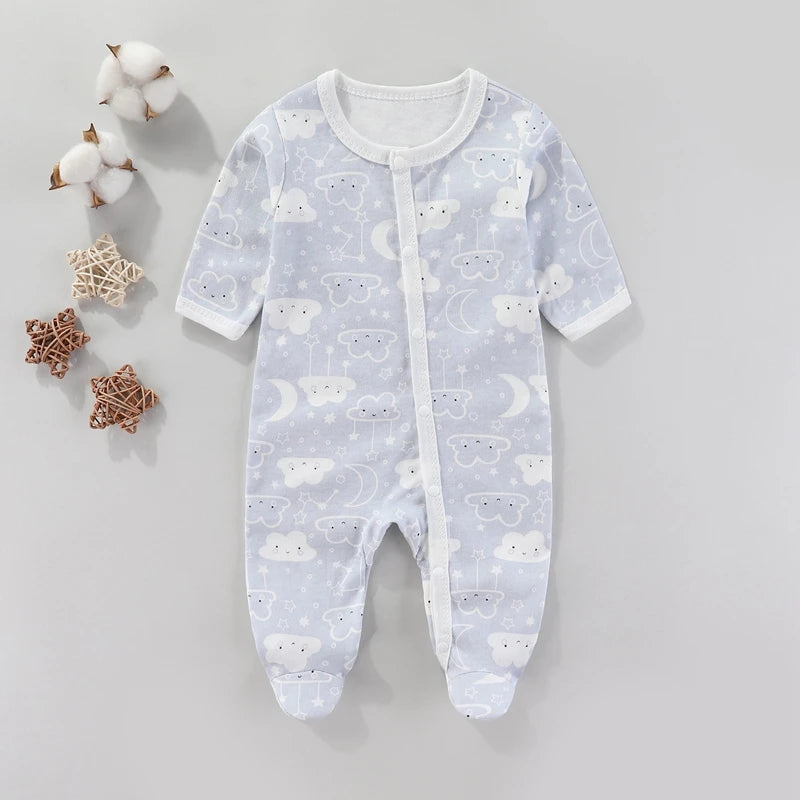 Vêtements pour nouveau-né, nouvelle collection automne hiver, body pour bébé fille, barboteuse d'été, combinaison douce pour garçons, vêtements pour enfants de 0 à 9 mois