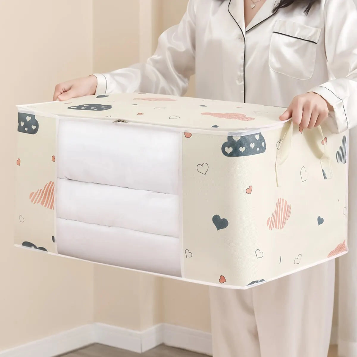 Étanche à la poussière étanche organisateur Quilt vêtements sac de rangement grande capacité couette couverture tri sacs