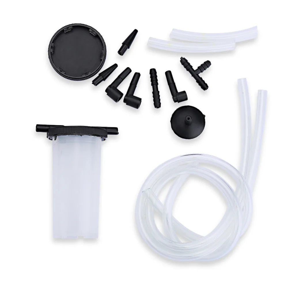 ALLSOME – outil de Diagnostic automatique pour voiture, pompe à pistolet à vide portative, adaptateur de purge de frein, réservoir de liquide, testeur d'huile, Kit d'outils
