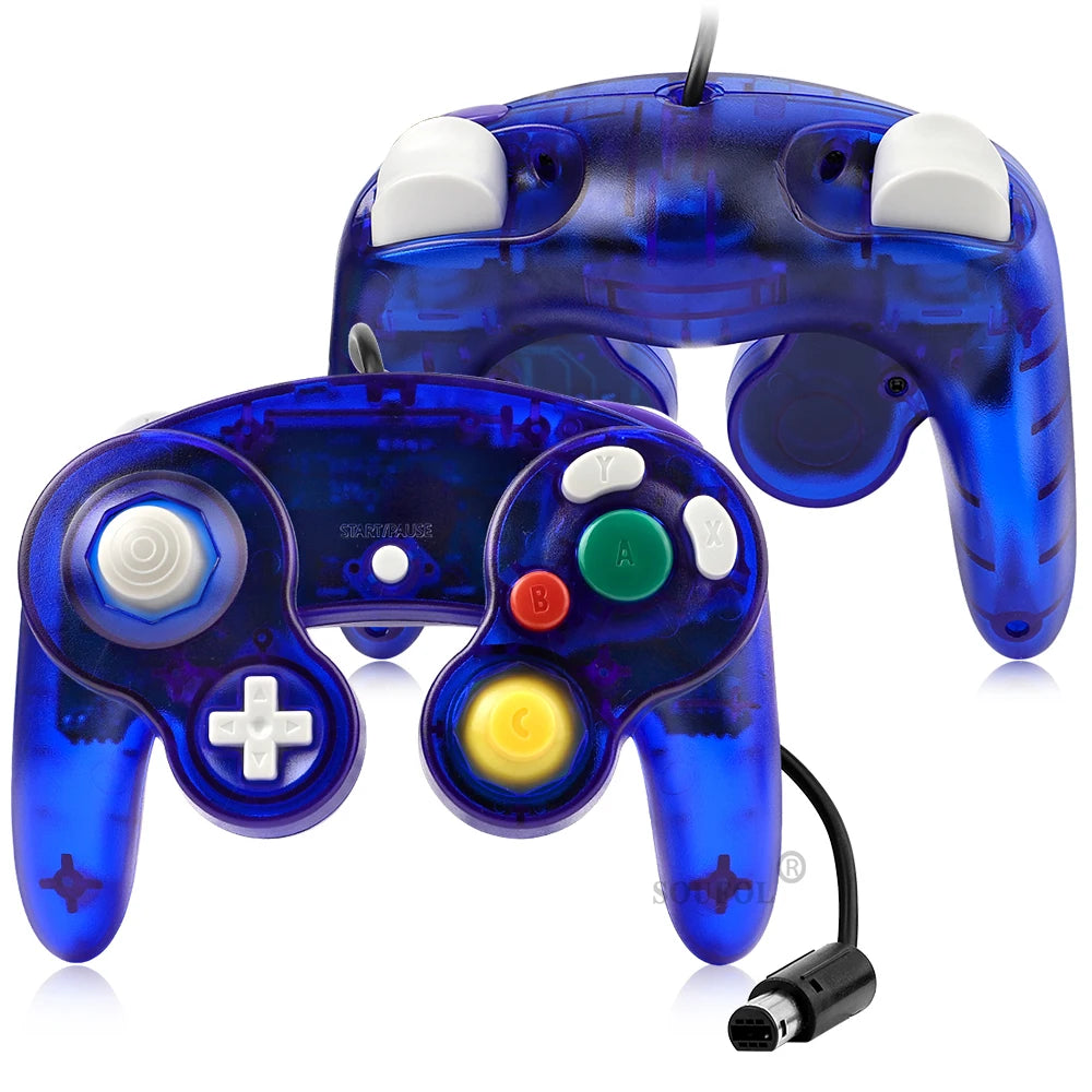 Joystick portatif filaire pour contrôleur NGC, pour nintendo pour manettes Gamecube, accessoires de jeu, livraison directe