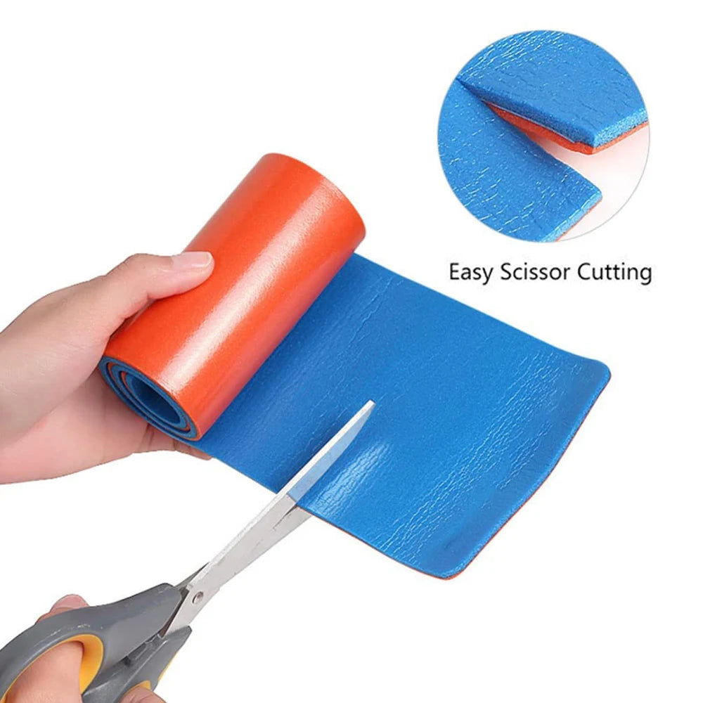 Rouleau d'attelle universelle en aluminium pour premiers secours, polymère de survie médicale pour fixation, Kit médical d'urgence en os, voyage en plein air