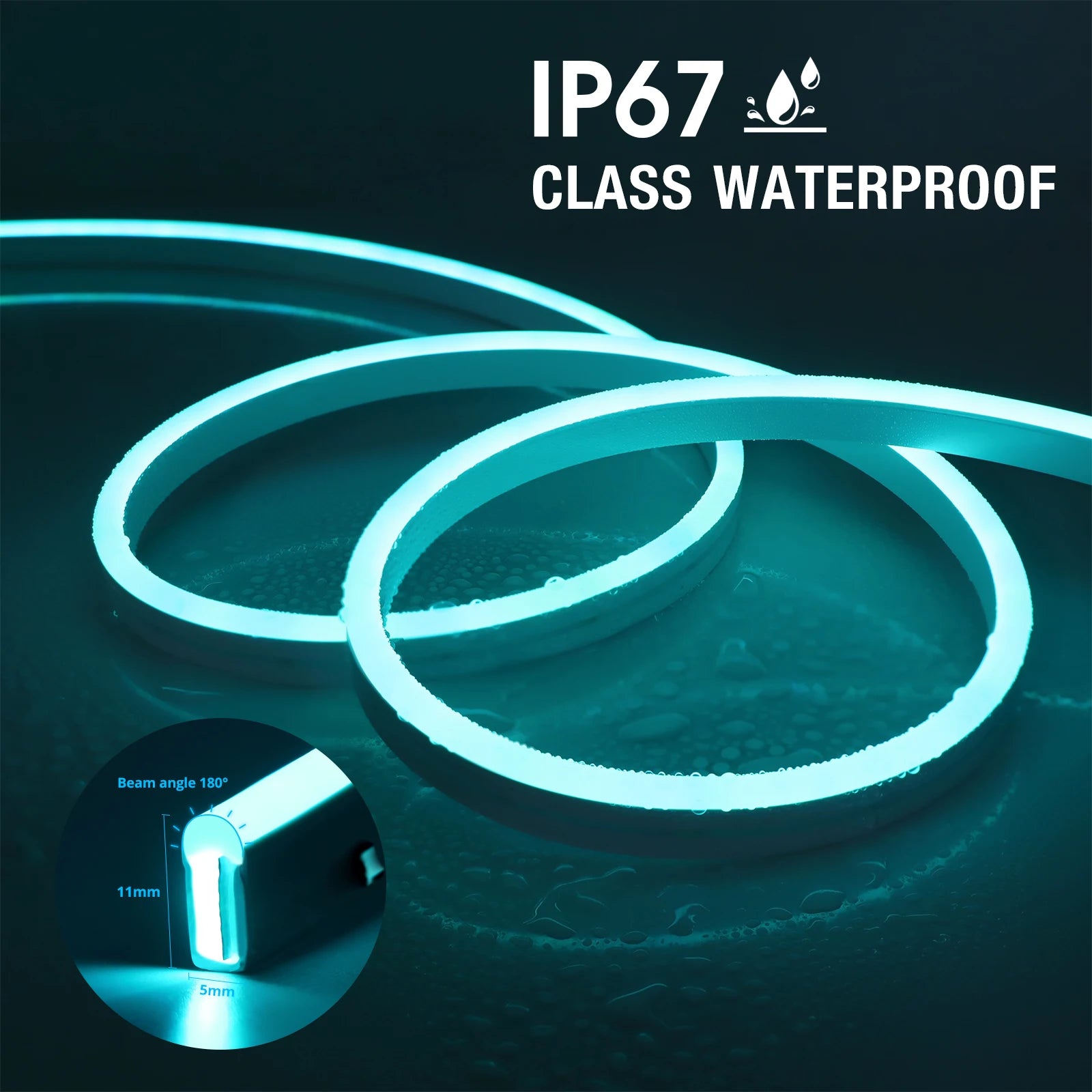 5V USB RGB néon LED bande Bluetooth App avec télécommande étanche néon bande RGB bande pour la décoration de la pièce à la maison éclairage