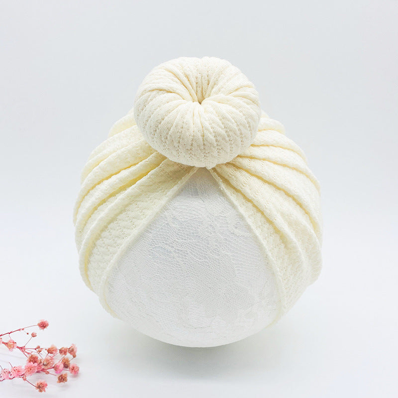 Chapeaux noués pour bébé fille, Bonnet avec nœud, Turban pour bébé, accessoires de tête pour nouveau-né, chapeau d'hiver, Bonnet chaud pour mère et enfant
