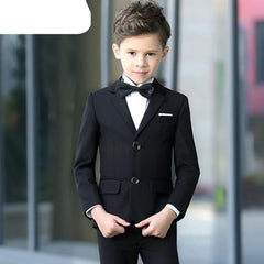 Formal suit for boys, for weddings, white party blazer, trousers, christening outfit, children's suit, prom tuxedo set for men and teenagers
