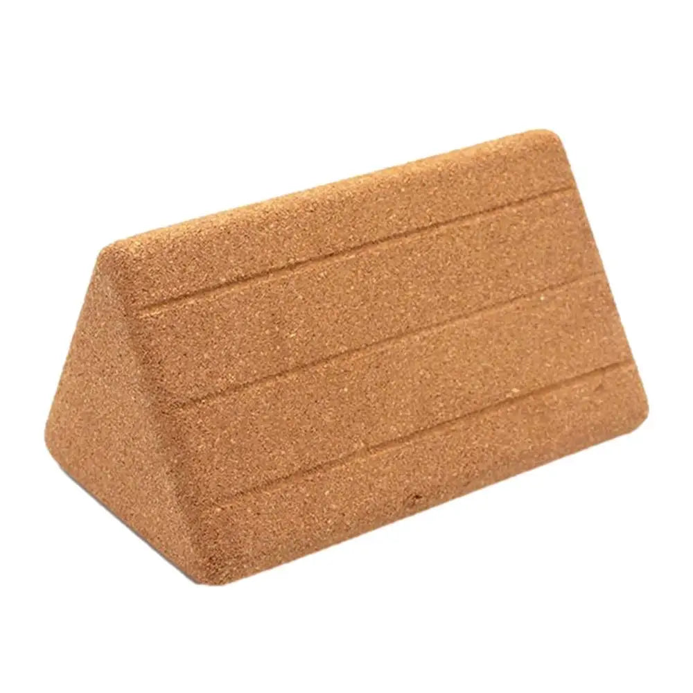 Bloc de Yoga en liège, brique en mousse EVA pour débutants, accessoires de Yoga, Pilates, exercice d'entraînement, brique triangulaire