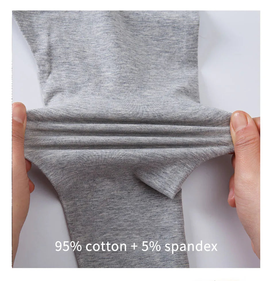 Enfants fille Leggings doux élastique coton enfants Leggings couleur unie filles pantalons maigres confortable portable enfants pantalons vêtements