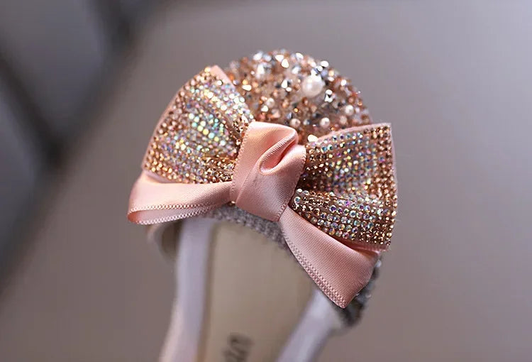 Sandales enfant en bas âge fille chaussures pour enfants perle strass brillant enfants chaussures bébé filles chaussures filles string sandales
