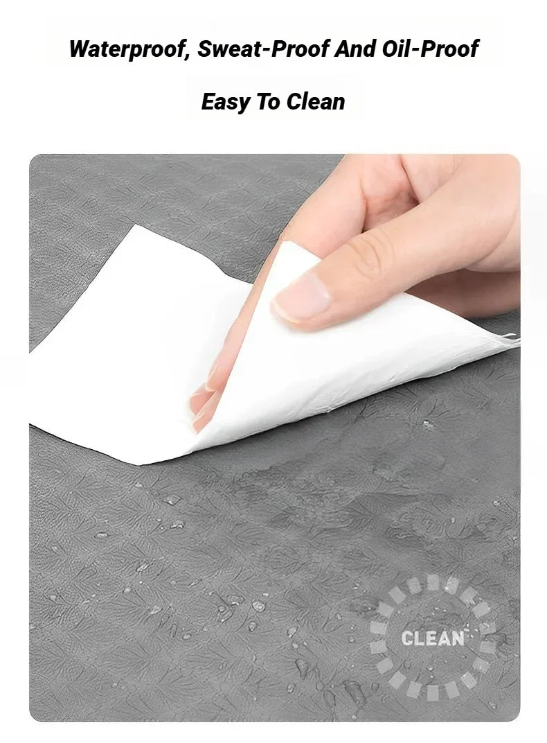 Nouveau tapis de Yoga pliable écologique Tpe pliant voyage Fitness exercice Double face antidérapant pour les Pilates et les entraînements au sol