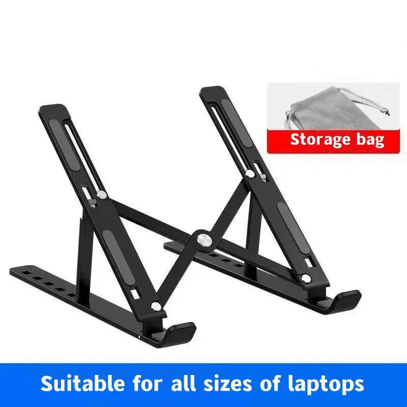 Support d'ordinateur Portable en aluminium, Base supérieure pliable, Support d'ordinateur pour Macbook Air Pro, accessoires