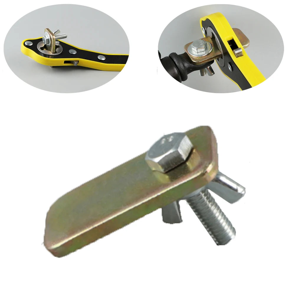 Ratchet car jack, cross saver, wheel adapter, labor-saving scissors, auto repair
