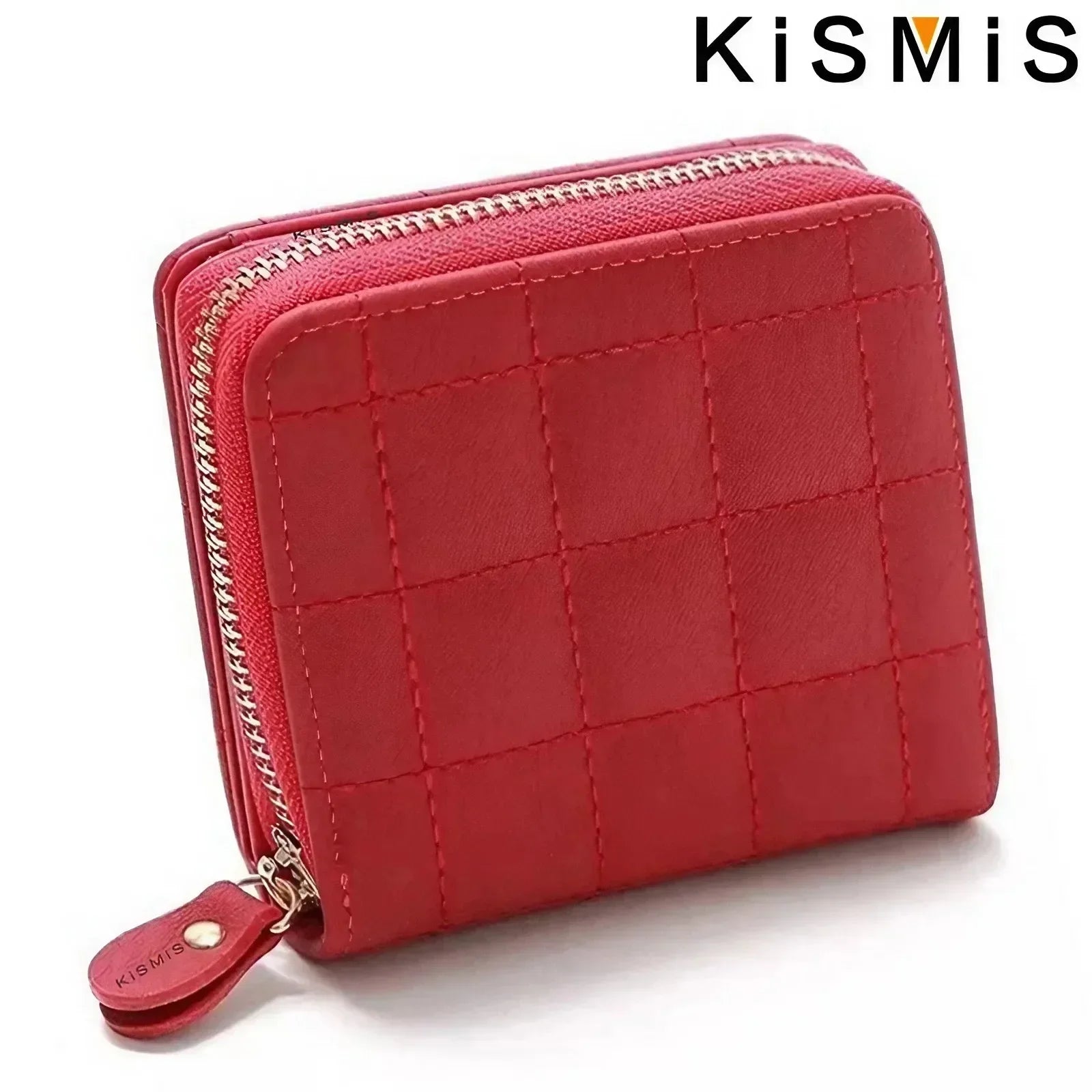 Portefeuille en cuir rose pour femme, porte-monnaie Kawaii mignon, sac à main de créateur de luxe pour femme, petit porte-monnaie