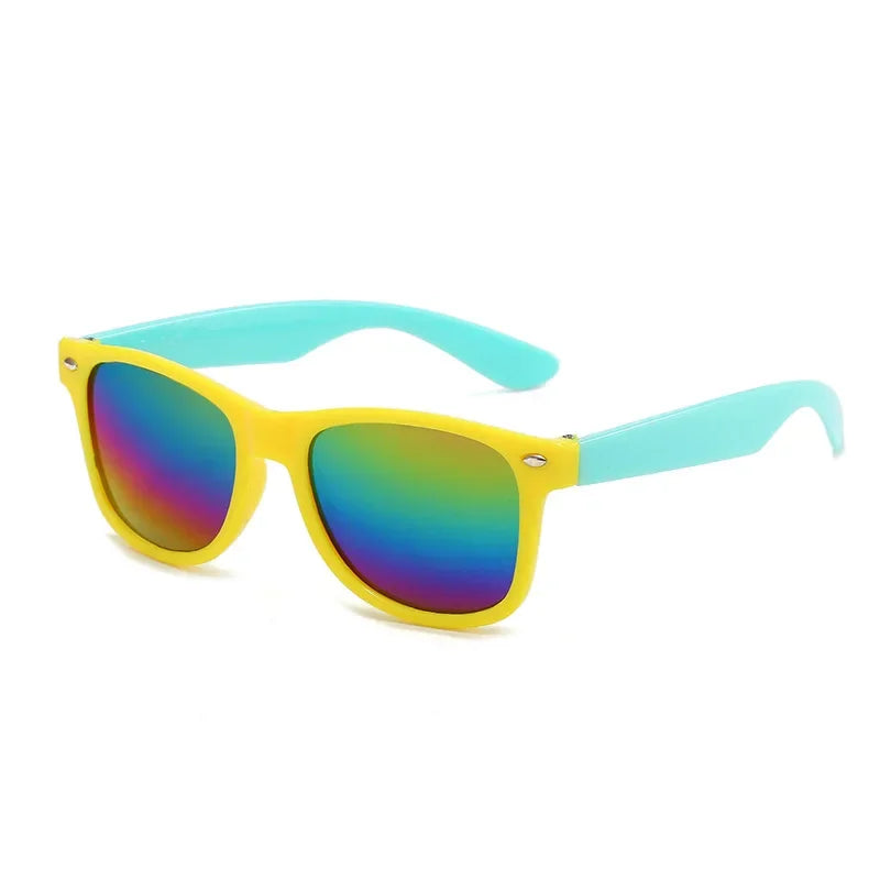 Lunettes De soleil pour enfants Non polarisées flexibles en plein air enfants lunettes De soleil été UV garçon fille Protection des yeux lunettes Gafas De Sol