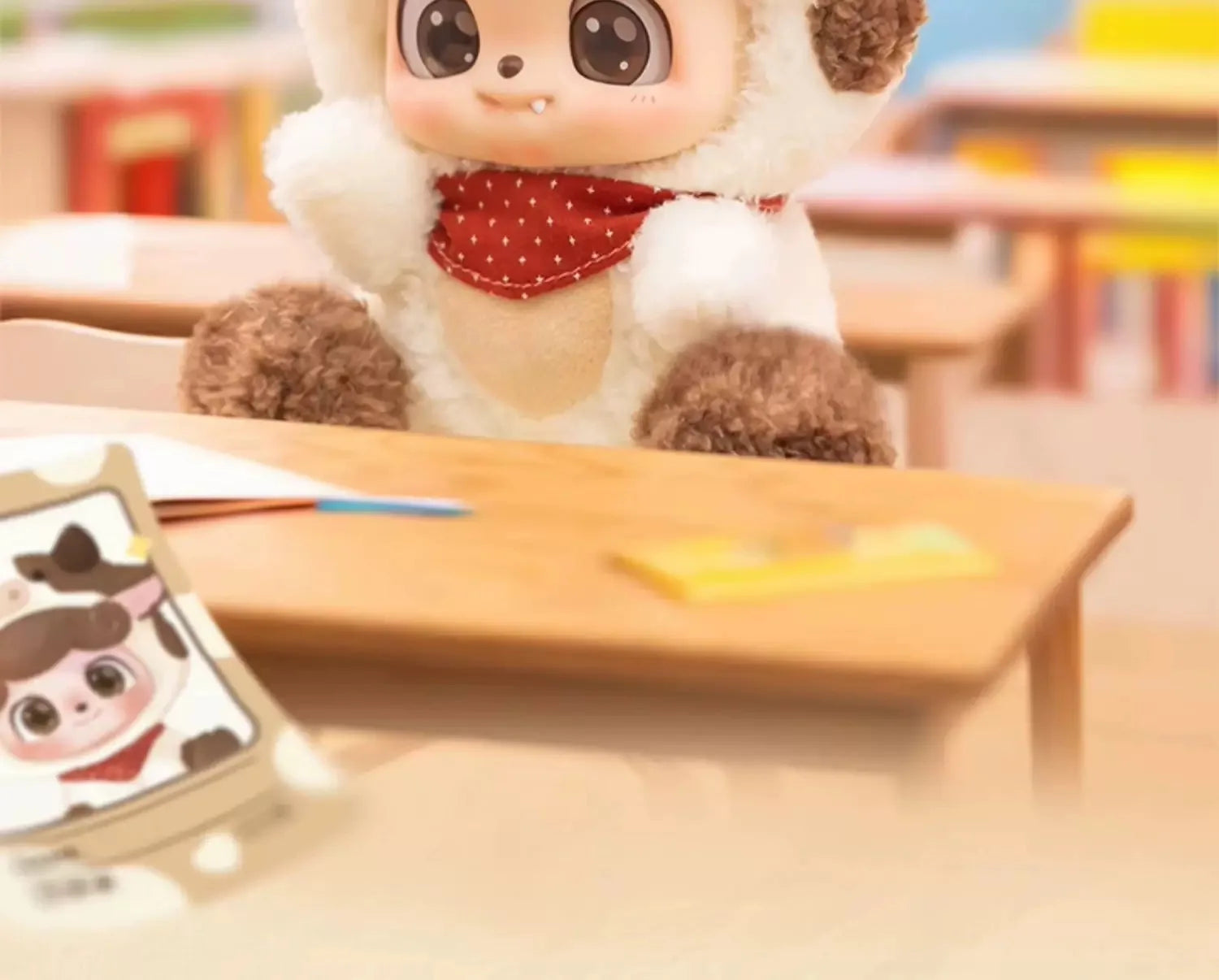 Qkid Jotoys véritable Q Bao boîte aveugle Animal maternelle jeu à la mode poupée mignonne jouet fait à la main cadeau