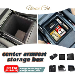 Range Rover-Boîte de rangement pour console centrale de sport, espace bien rangé, valeur d'accoudoir, fournitures de rangement