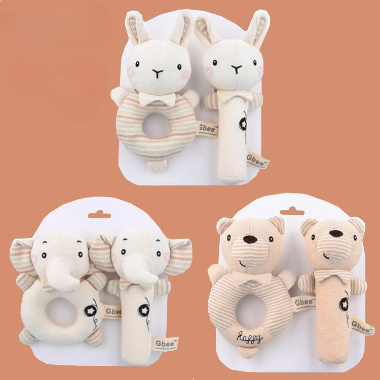 Hochets pour bébé doux dessin animé mignon en peluche animaux hochets jouets enfant clochettes éducatives doux enfant en bas âge bébé confort jouets игрушки для