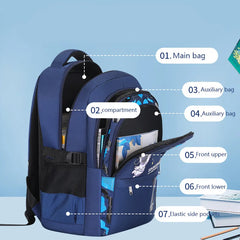 Sac à dos pour enfants sacs d'école pour enfants pour garçons astronaute école sac à dos étanche sac de livre primaire Mochila Infantil