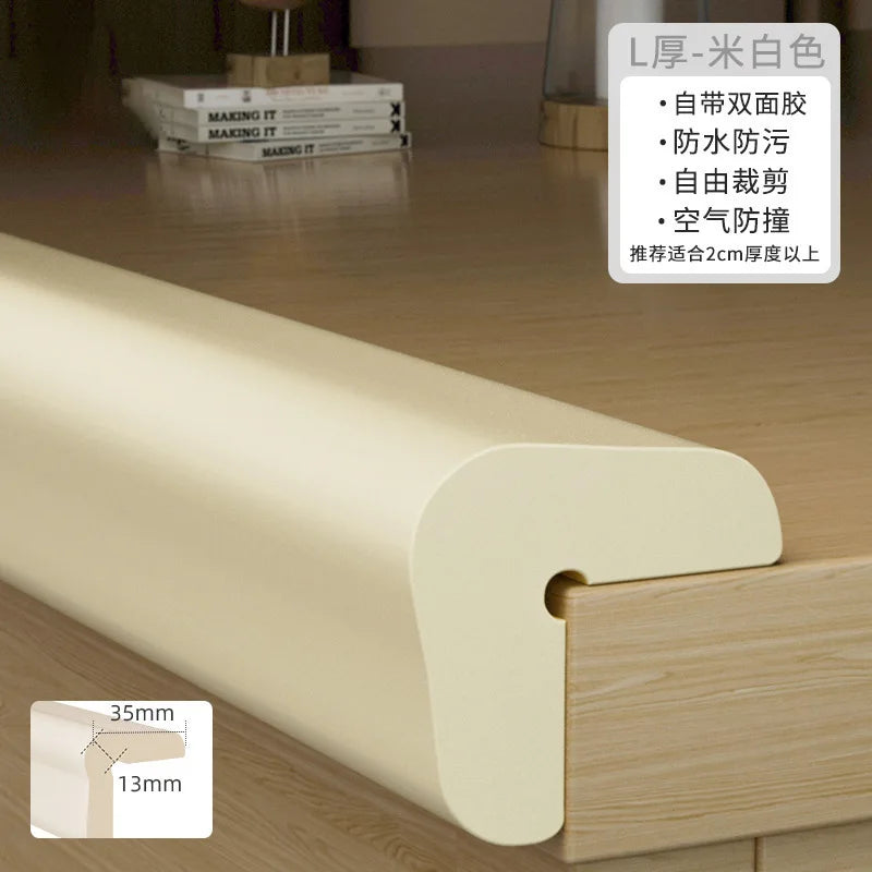 Corner Edge Protection Bumper, Baby Safety Corner Protector, Children's Furniture Corner Strip, Anti-Collision Foam Protection