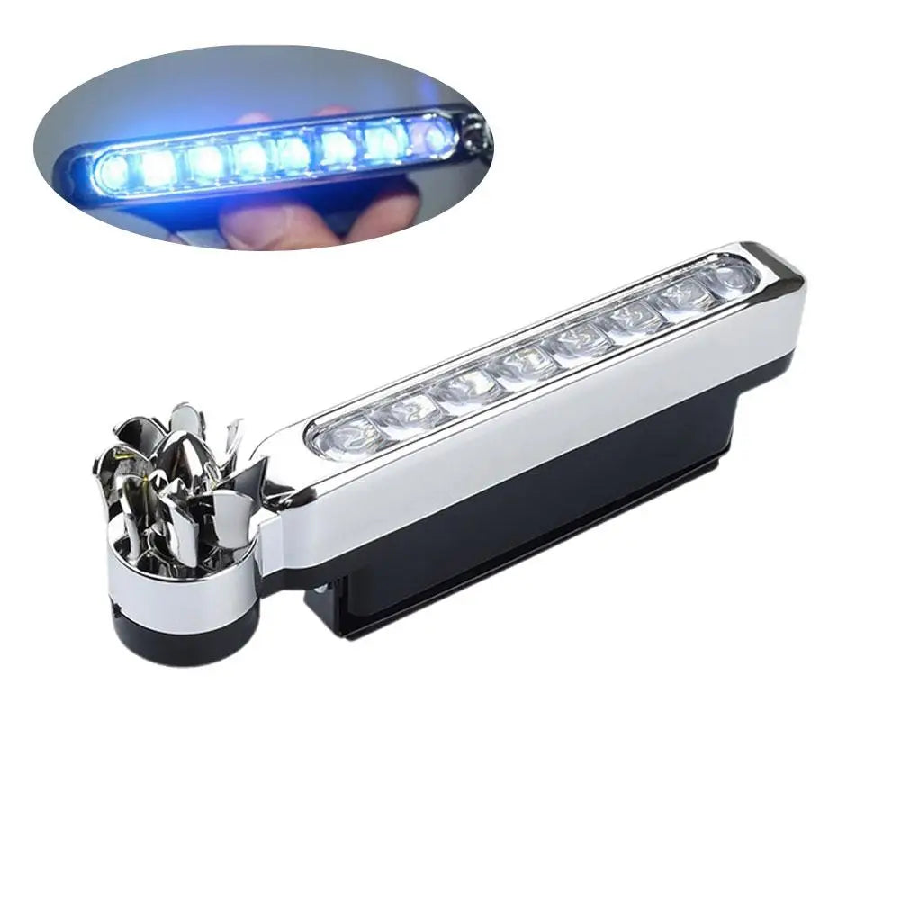 Wind 62Car-Feux de jour à LED, éclairage auxiliaire automatique créatif, ventilateur rotatif, lampe automobile, lumières de sauna