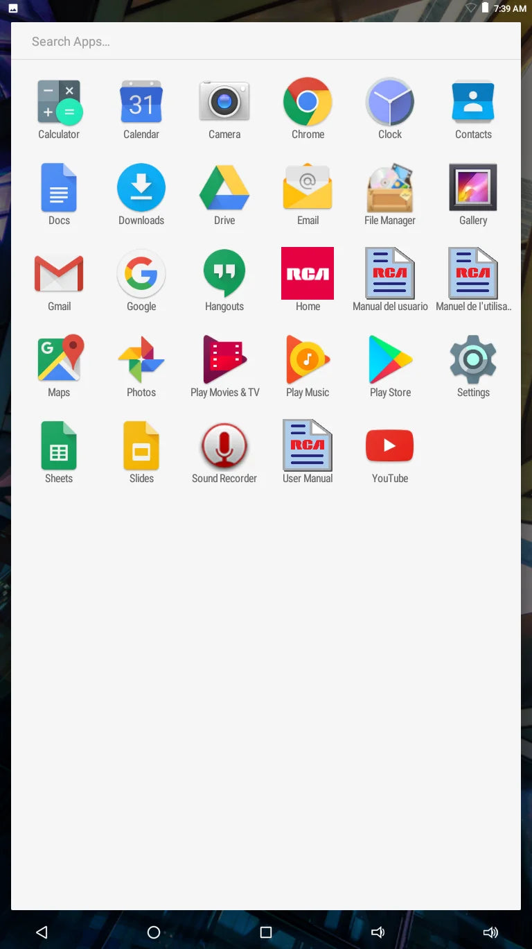 2025 offres spéciales 11.6 pouces tablette 2GB RAM 64GB ROM Android 7.0 MT8127 Quad Core CPU 768x1368 IPS 5000mAh batterie Port HDMI