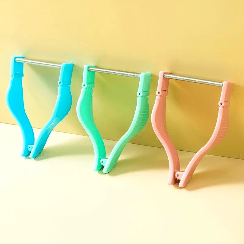 1 pièces épilateur Facial à main rouleau à ressort sûr femmes épilation du visage épilateur soins du visage masseur beauté épilateur outil