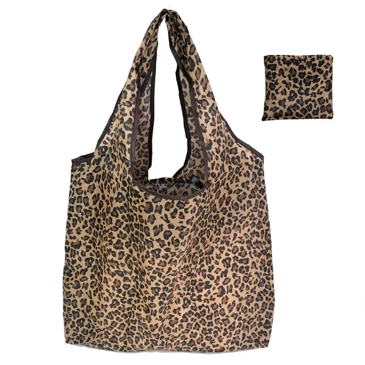 Grand Sac de Courses Réutilisable pour Femme, Fourre-Tout Pliant, Écologique, Réutilisable, Mallette d'Épicerie, Sacs à Main de Rangement