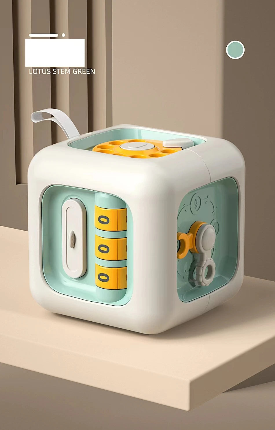 Jouets éducatifs Montessori 6 en 1, planche sensorielle occupée, compétences de pratique pour bébé, Cube de tiroir, jouets éducatifs Fidget pour fille et garçon