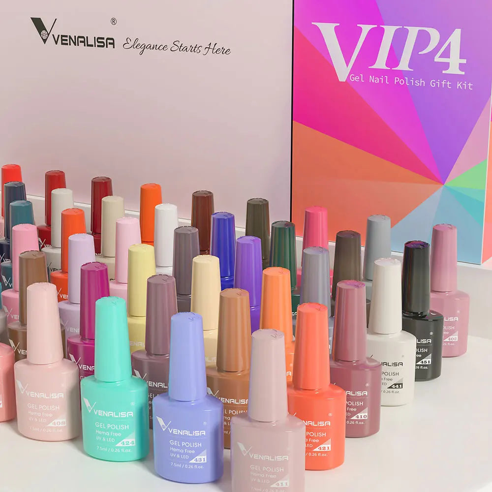 Venalisa VIP4 vernis à ongles 7.5ml HEMA gratuit tremper UV LED Gel vernis couverture complète Super Texture magnifique manucure à ongles