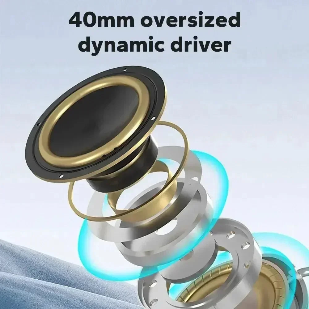 Nouveau casque sans fil Bluetooth avec micro : écouteurs stéréo conçus pour le sport, les jeux et la connectivité téléphonique sans couture