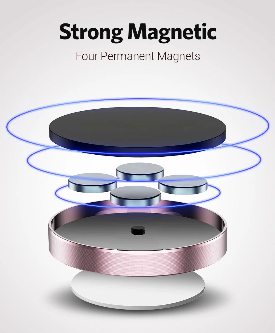 Support de téléphone magnétique pour aimants de voiture, support de téléphone pour tableau de bord de voiture, support de voiture pour mur de maison, Compatible avec tous les téléphones