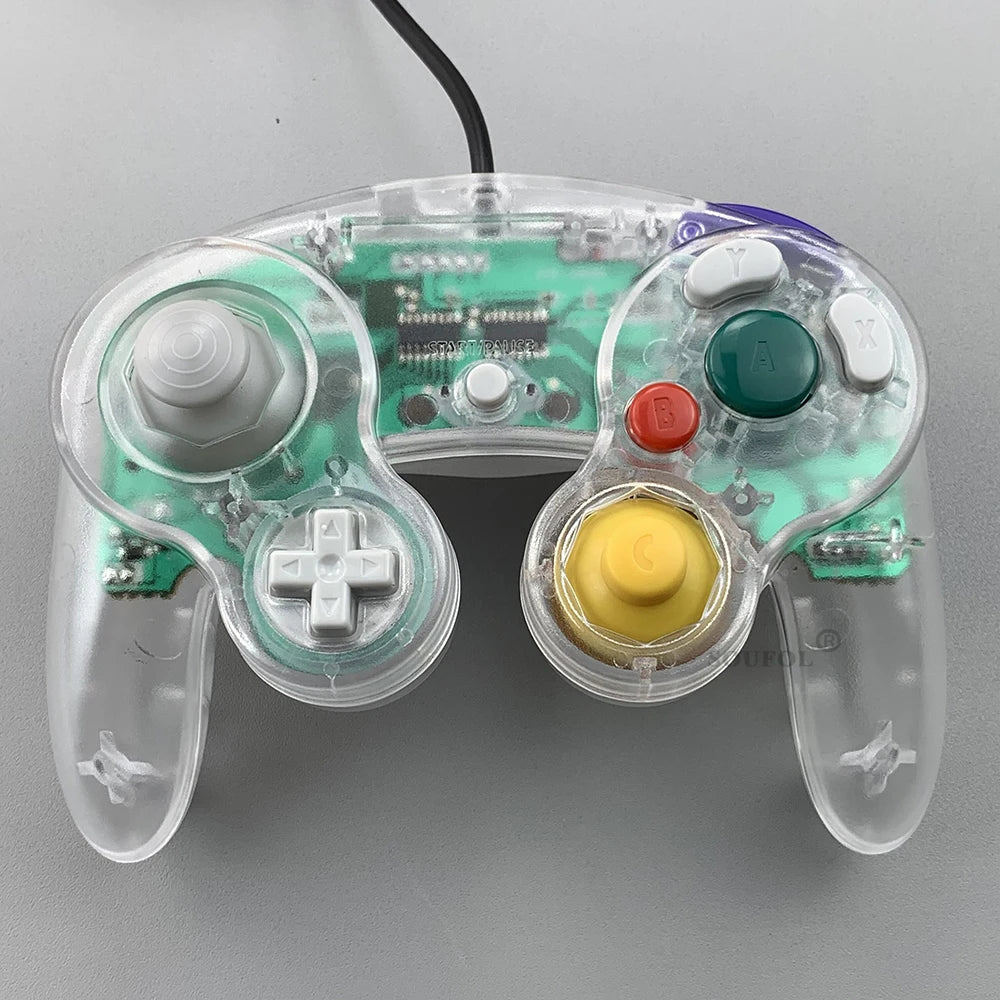 Joystick portatif filaire pour contrôleur NGC, pour nintendo pour manettes Gamecube, accessoires de jeu, livraison directe