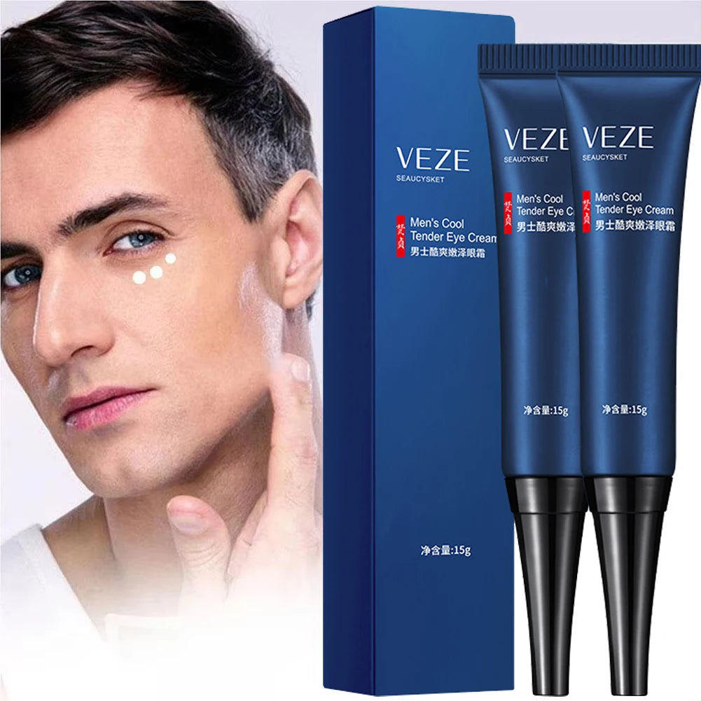 VENZEN – crème pour les yeux pour hommes, Anti-cernes, élimine les poches, raffermissant, hydratant, soins pour la peau, 1/2/3 pièces