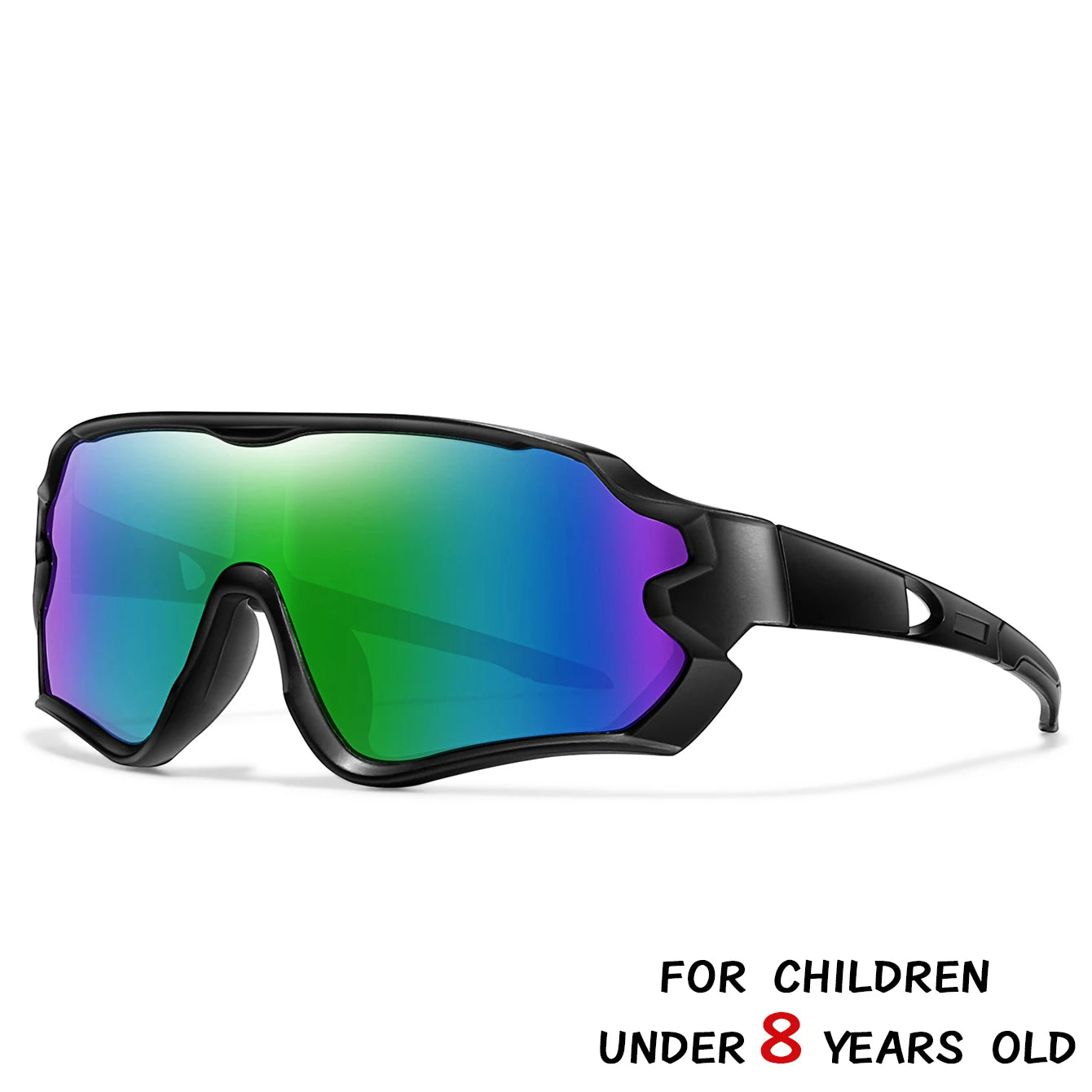 Enfants Sports de plein air 3-8 ans garçons et filles équitation enfants cyclisme lunettes de soleil UV400 Camping lunettes pêche vélo lunettes