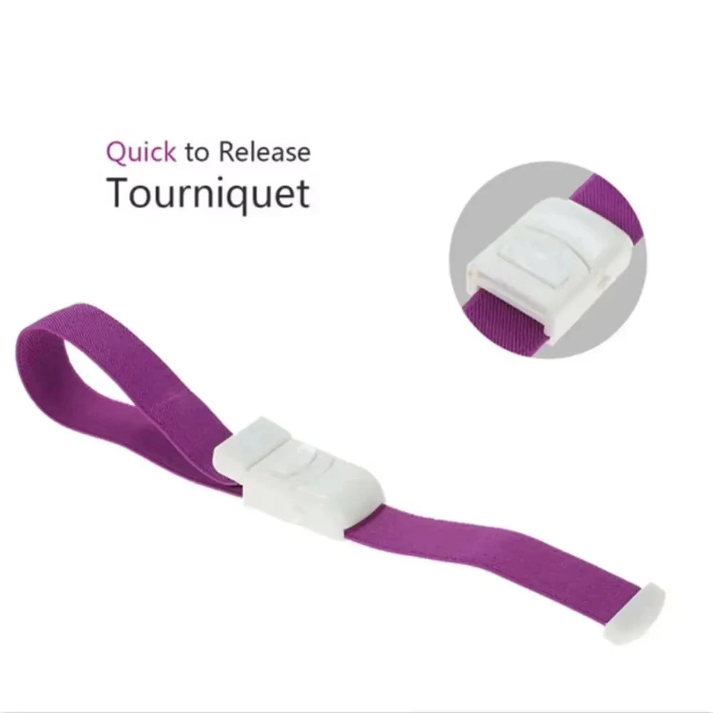 Garrot de verrouillage d'urgence pour soins infirmiers, kit de sauvetage médical, premiers soins, boucle de porte revoltée, kit de survie de camping en plein air