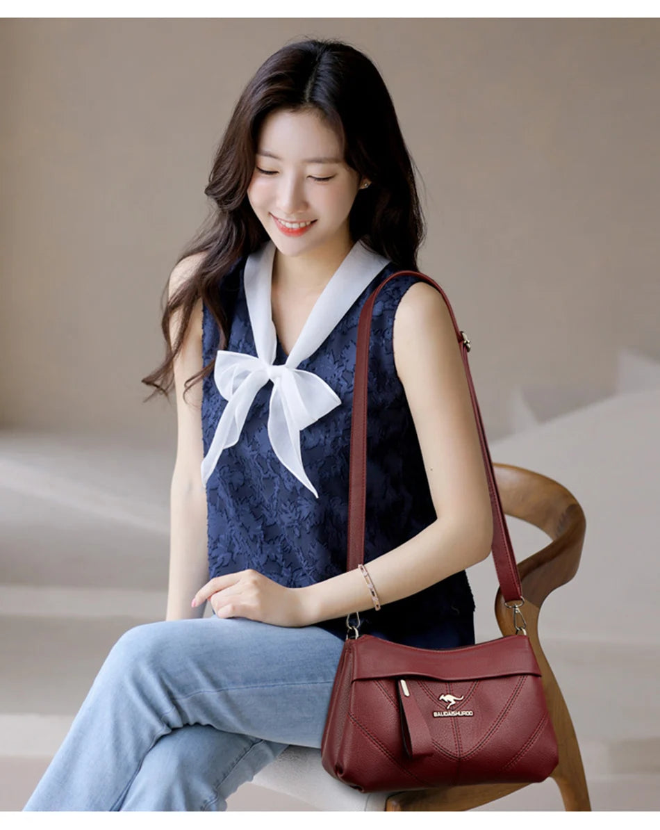 Haute qualité femmes Sac à bandoulière en cuir sacs à Main de luxe femmes sacs concepteur épaule sacs à bandoulière pour femmes Sac A Main 2025