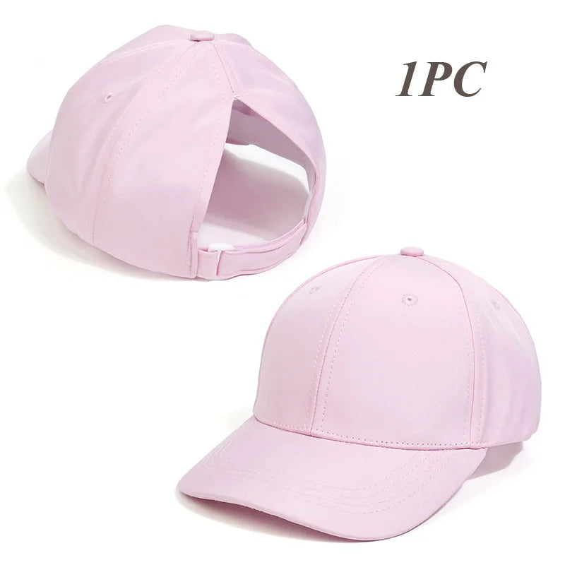 Casquettes de Baseball pour mère et enfant, accessoires d'été pour filles, chapeau de soleil, sport, voyage, pour enfants, réglable 53/56cm
